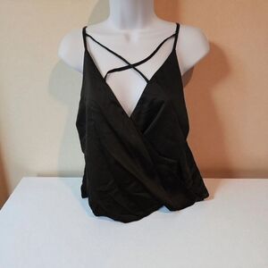 She+Sky Elegant Black Women's Top Size S